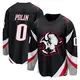 Men's Jason Polin Buffalo Sabres ＃0 Breakaway Black Alternate Jersey