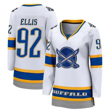 Women's Colten Ellis Buffalo Sabres ＃92 Breakaway White 2020/21 Special Edition Jersey