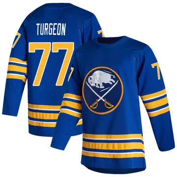 Youth Pierre Turgeon Buffalo Sabres ＃77 Authentic Royal 2020/21 Home Jersey